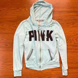 PINK zip up hoodie